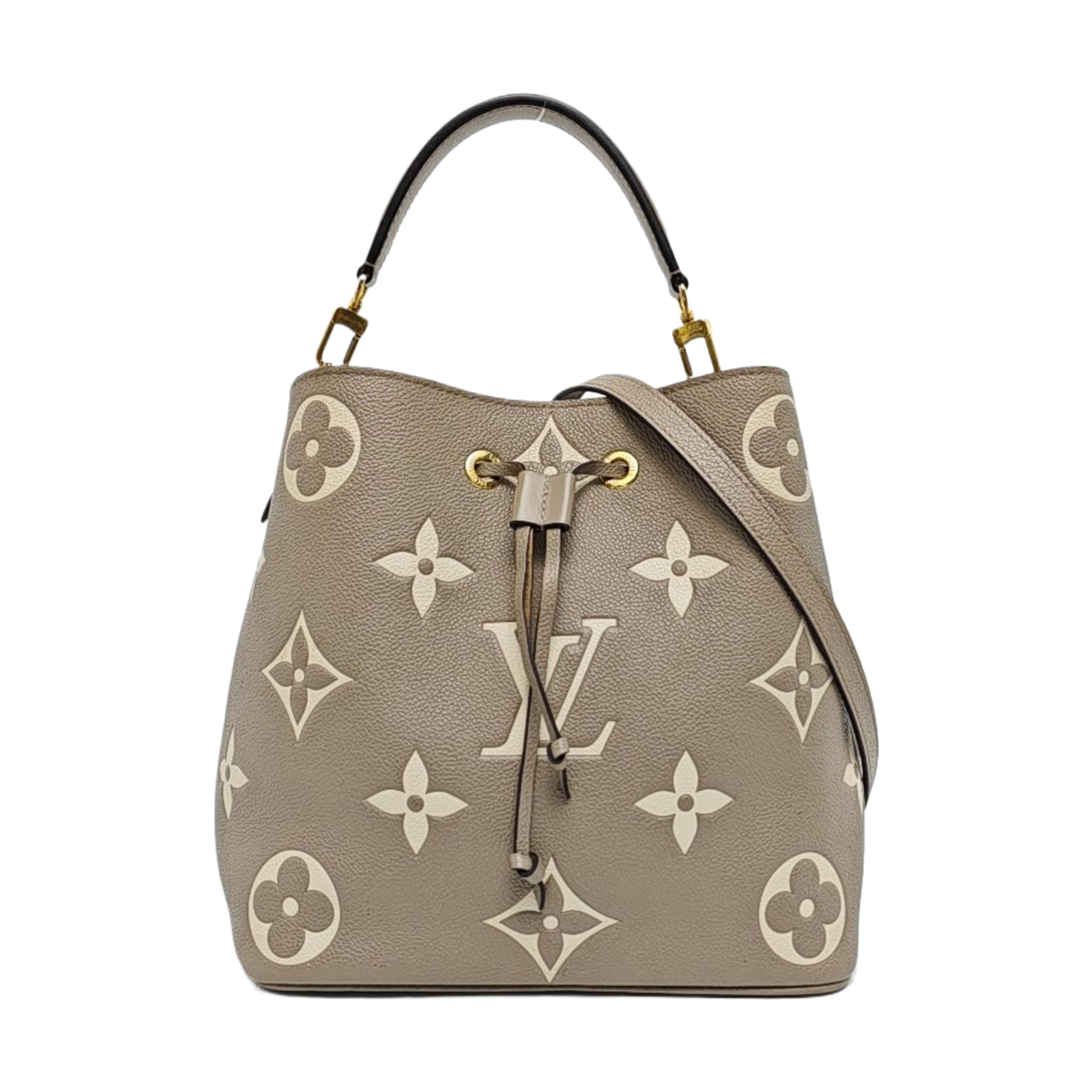 NÉONOÉ MM Calfskin Gray