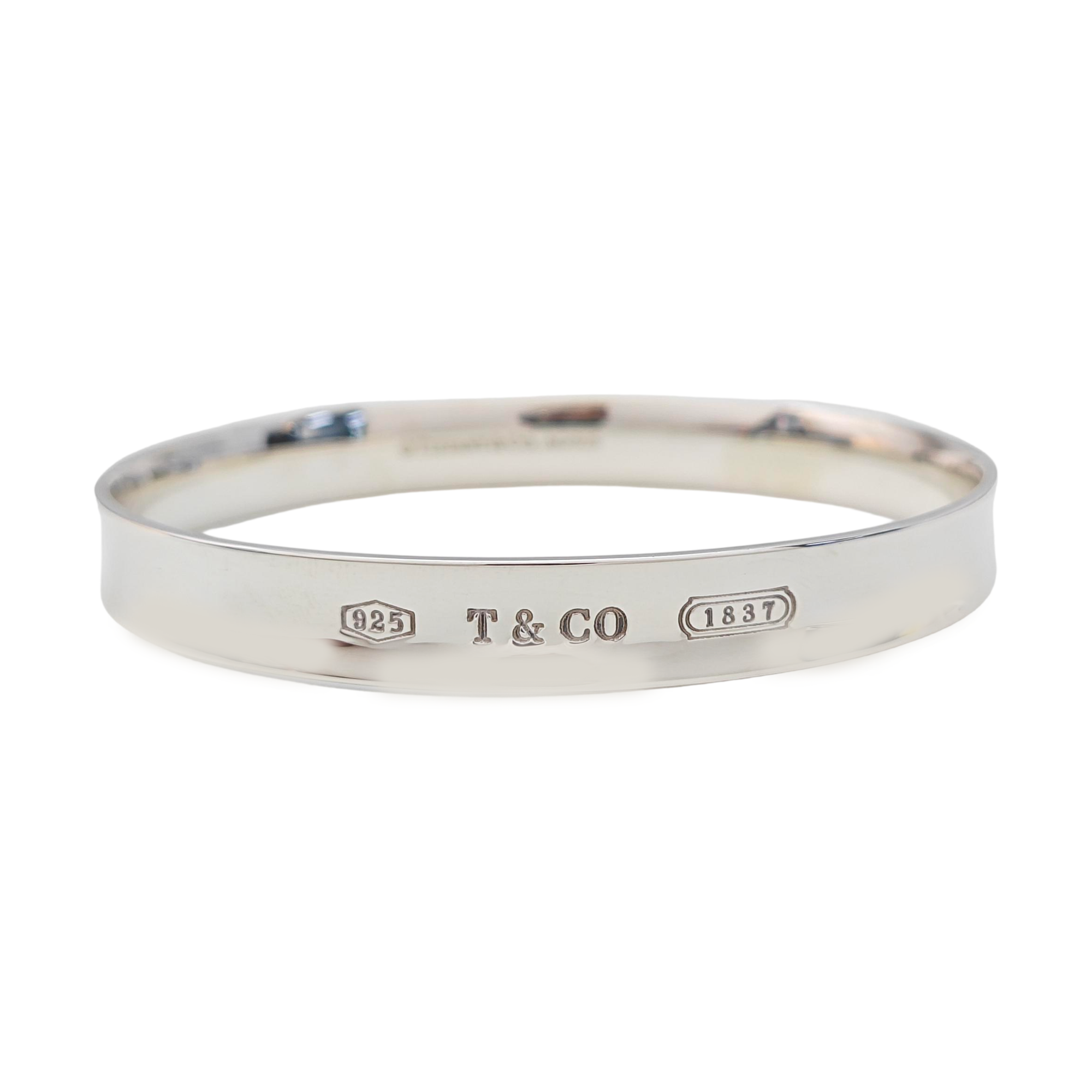 Tiffany 1837 925 Sterling Silver Bangle