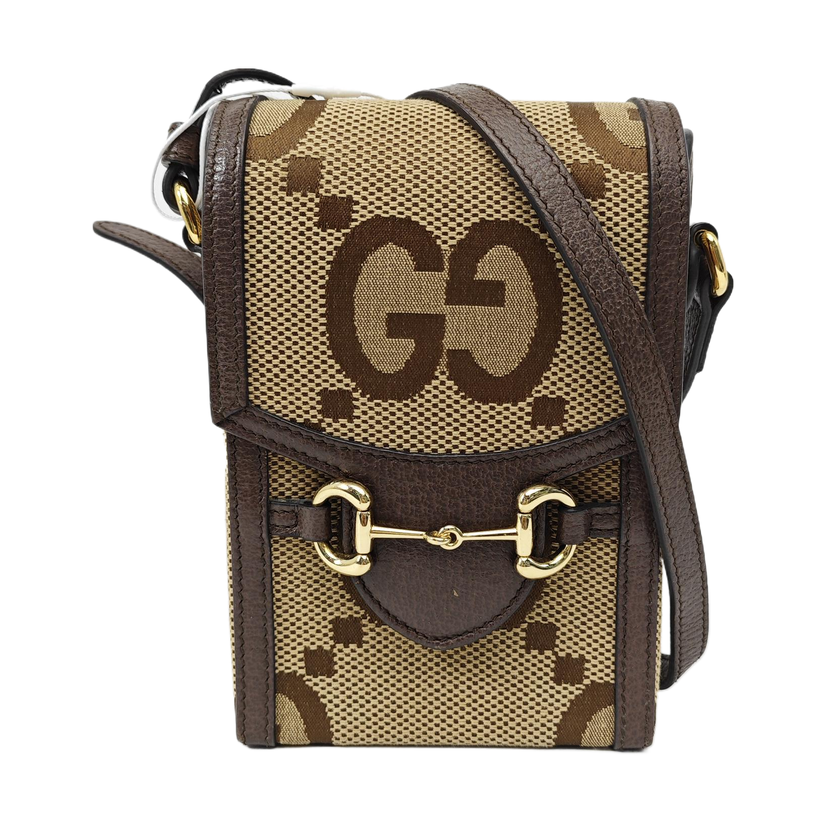 Horsebit 1955 Mini Monogram Canvas Beige