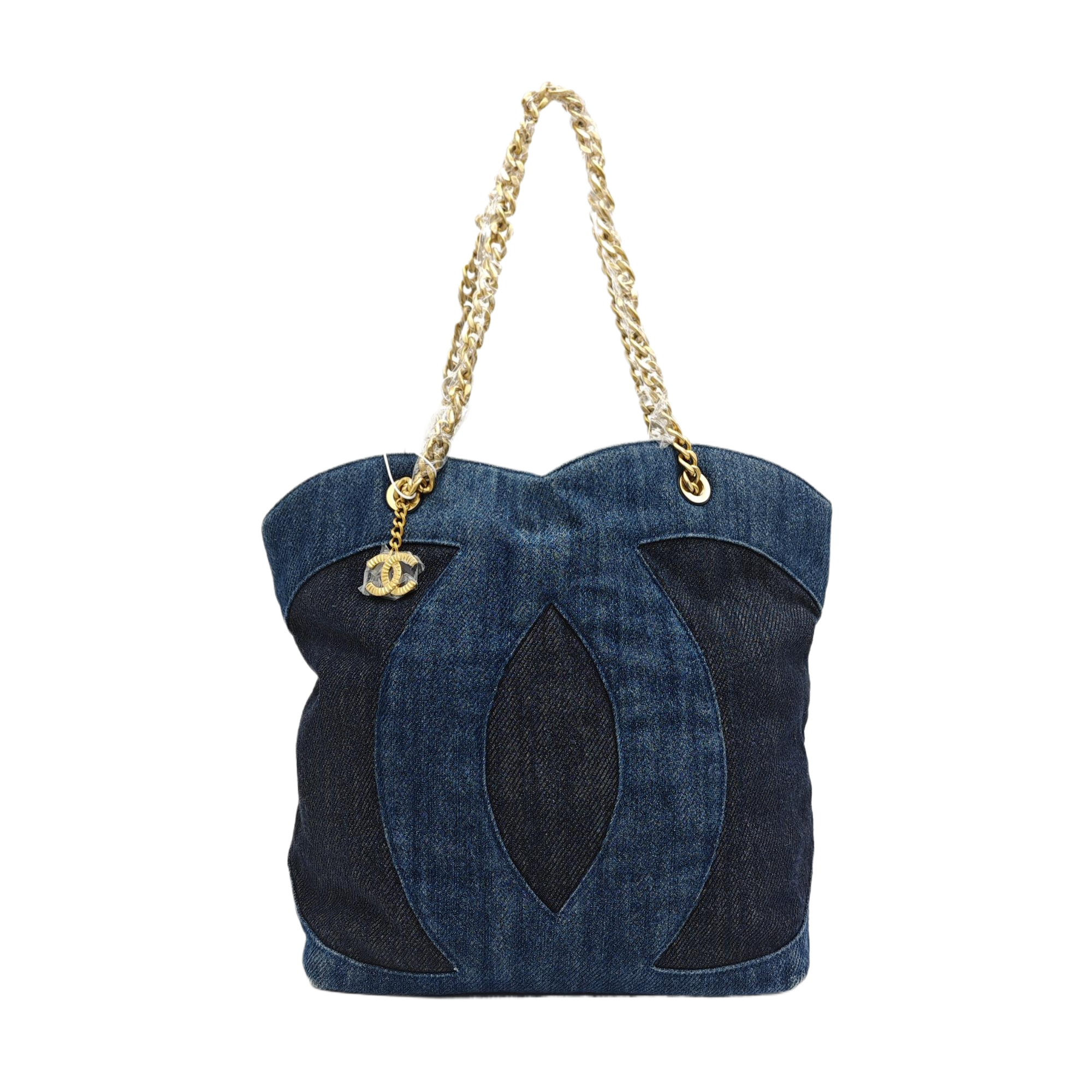Denim Shoulder Bag Blue
