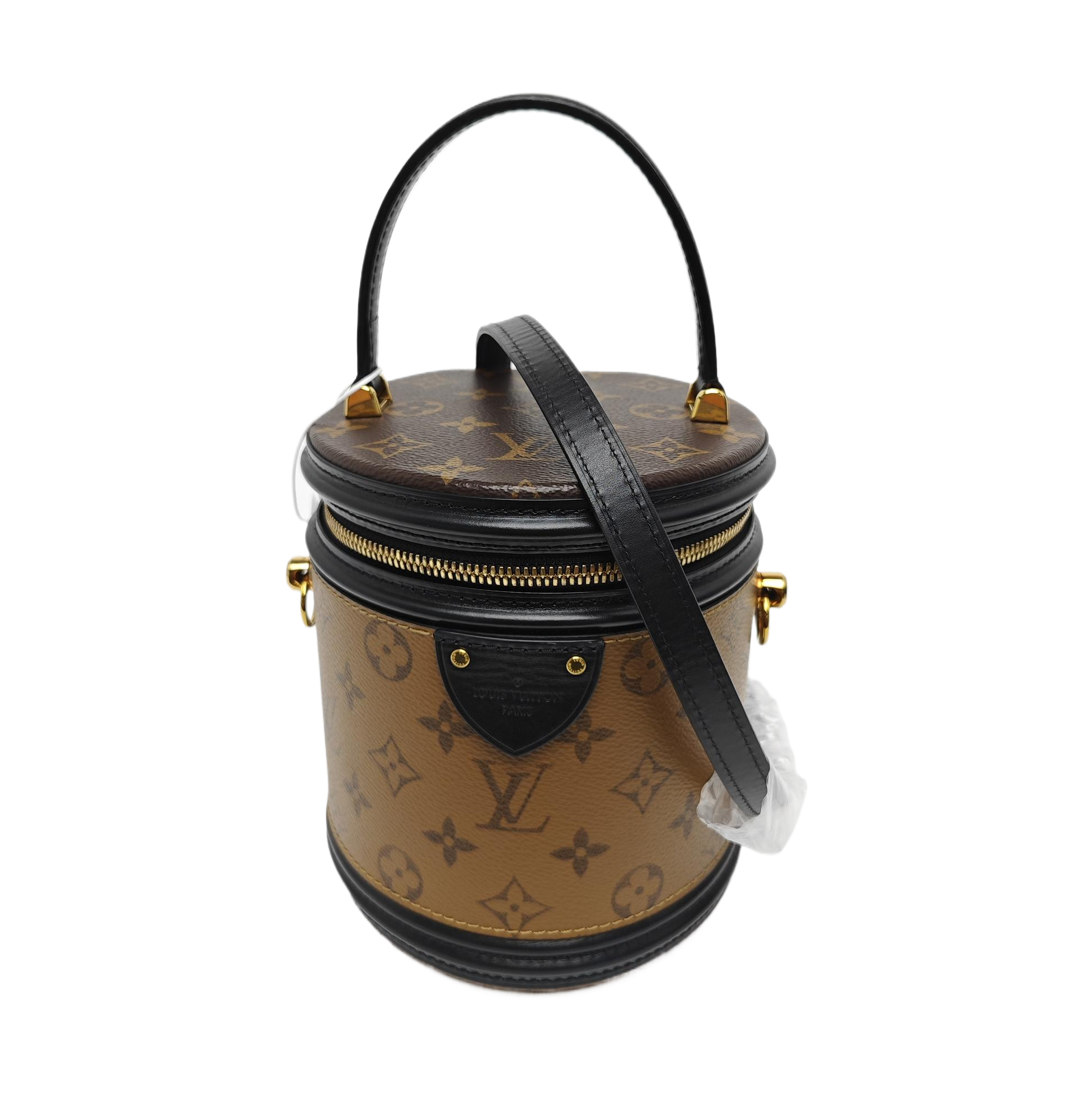 CANNES PM Monogram Coated Canvas Brown
