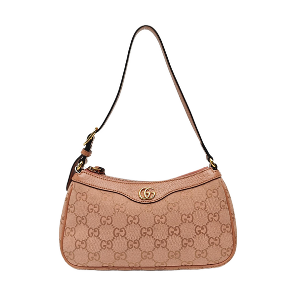 Ophidia Small Monogram Canvas Pink