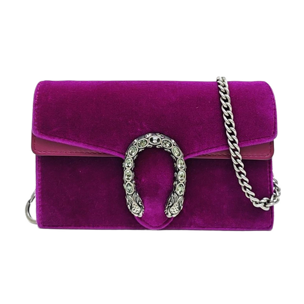 Dionysus Super Mini Velvet Red