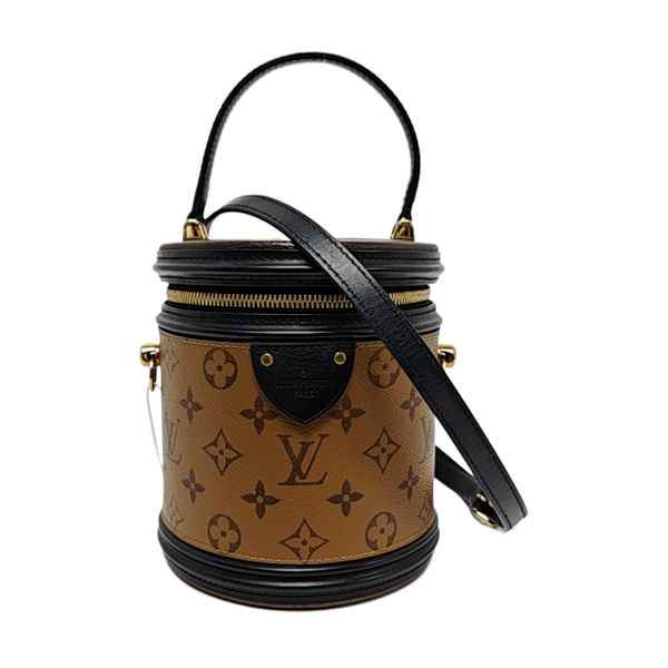 CANNES PM Monogram Coated Canvas Brown