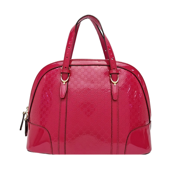 Microguccissima Monogram Calfskin Red