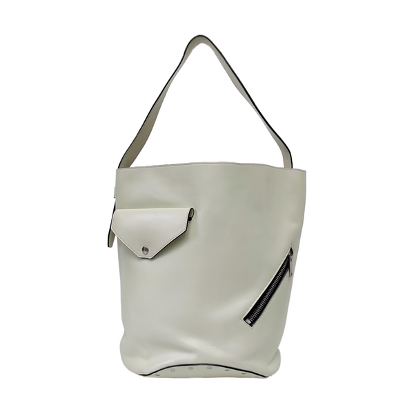BIKER Calfskin White