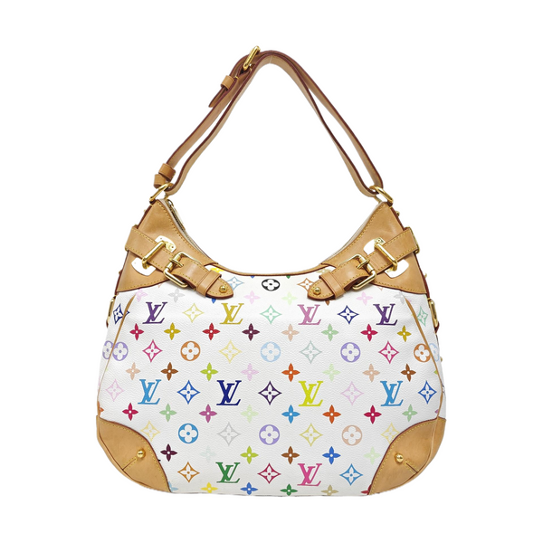 LV × TM GRETA Monogram Coated Canvas White