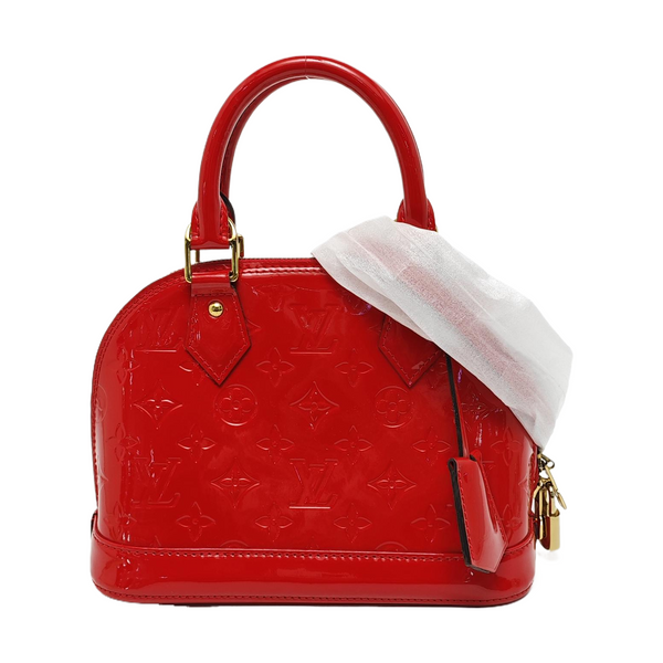 ALMA BB Monogram Charol Rojo
