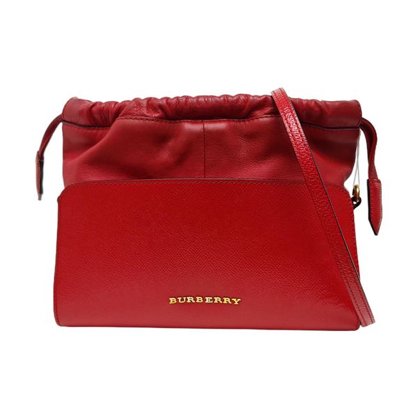 Calfskin Shoulder Bag Red