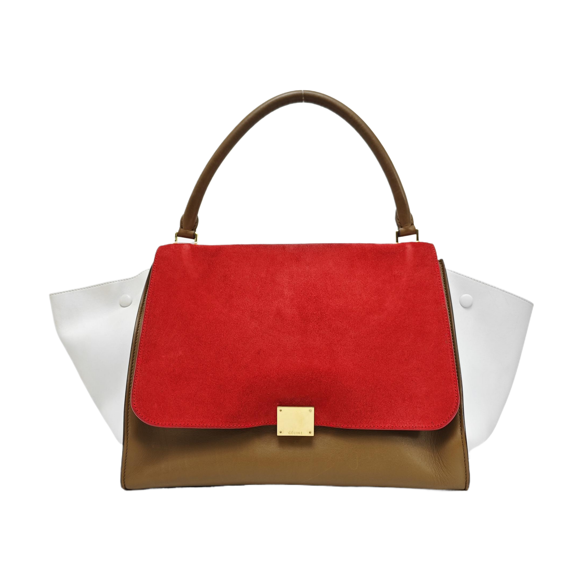 TRAPEZE Medium Calfskin Multicolor