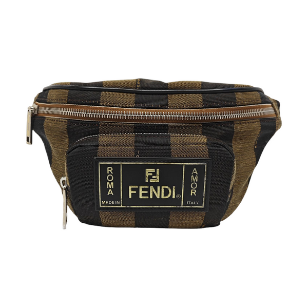 Canvas Belt Bag Brown