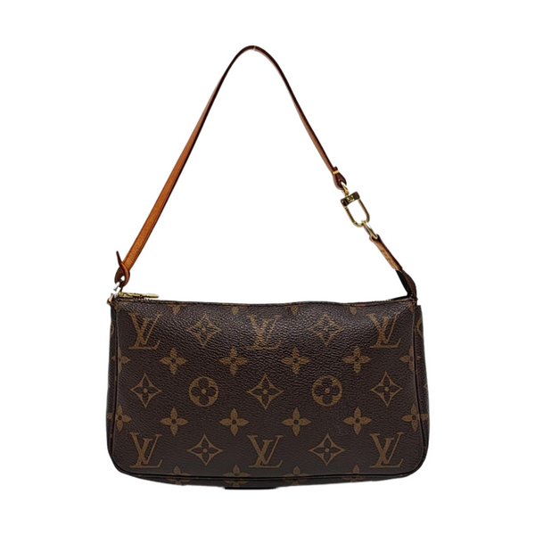 ACCESSOIRES Monogram Coated Canvas Brown