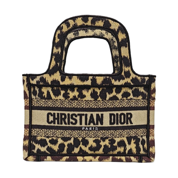 Book Tote Mini Fabric Yellow