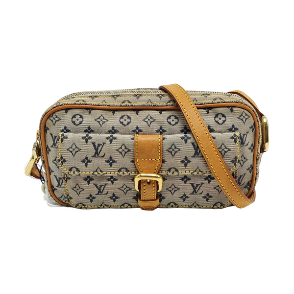 JULIETTE Mini Monogram Denim Gray