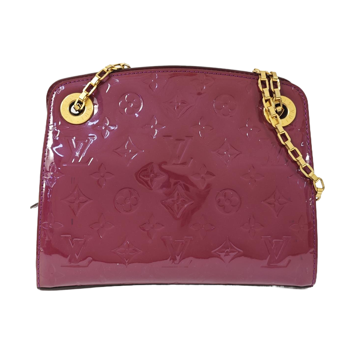 Patent Leather Crossbody Bag PM Purple