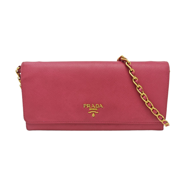 Calfskin Shoulder Bag Red