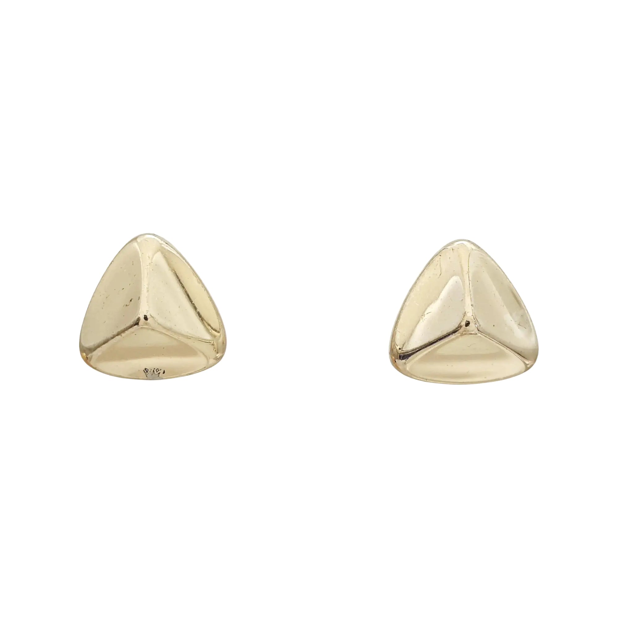 Metal Gold Clip On Earrings