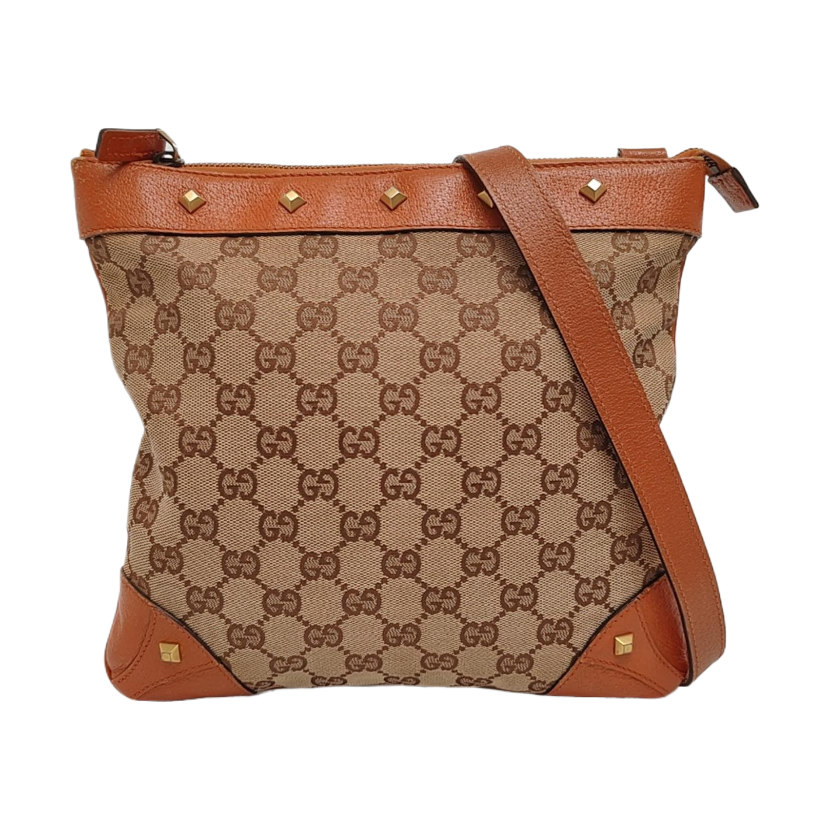 Miss GG Monogram Fabric Brown