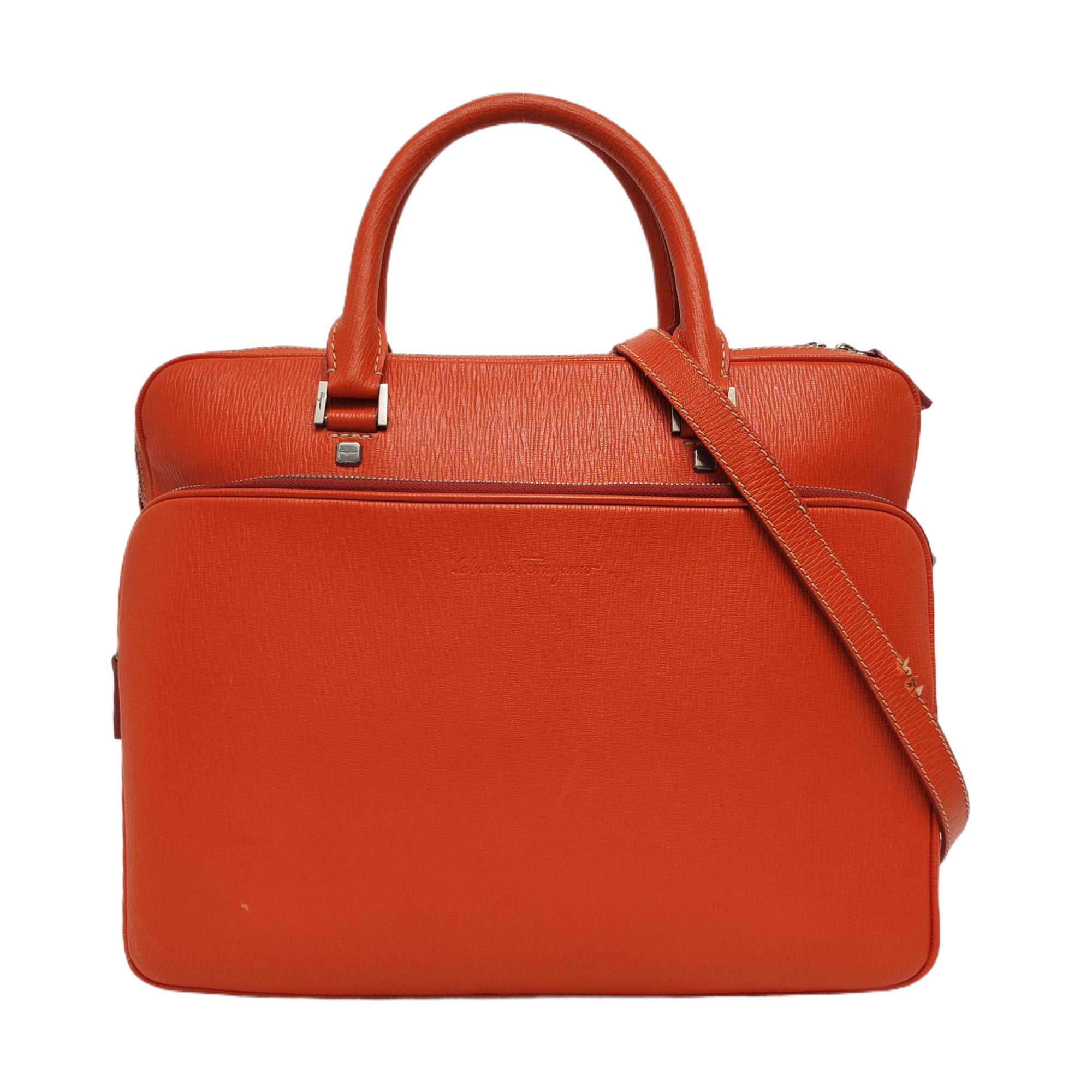 Calfskin Crossbody Bag Red