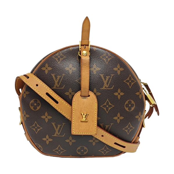 BOITE CHAPEAU MM Monogram Coated Canvas Brown