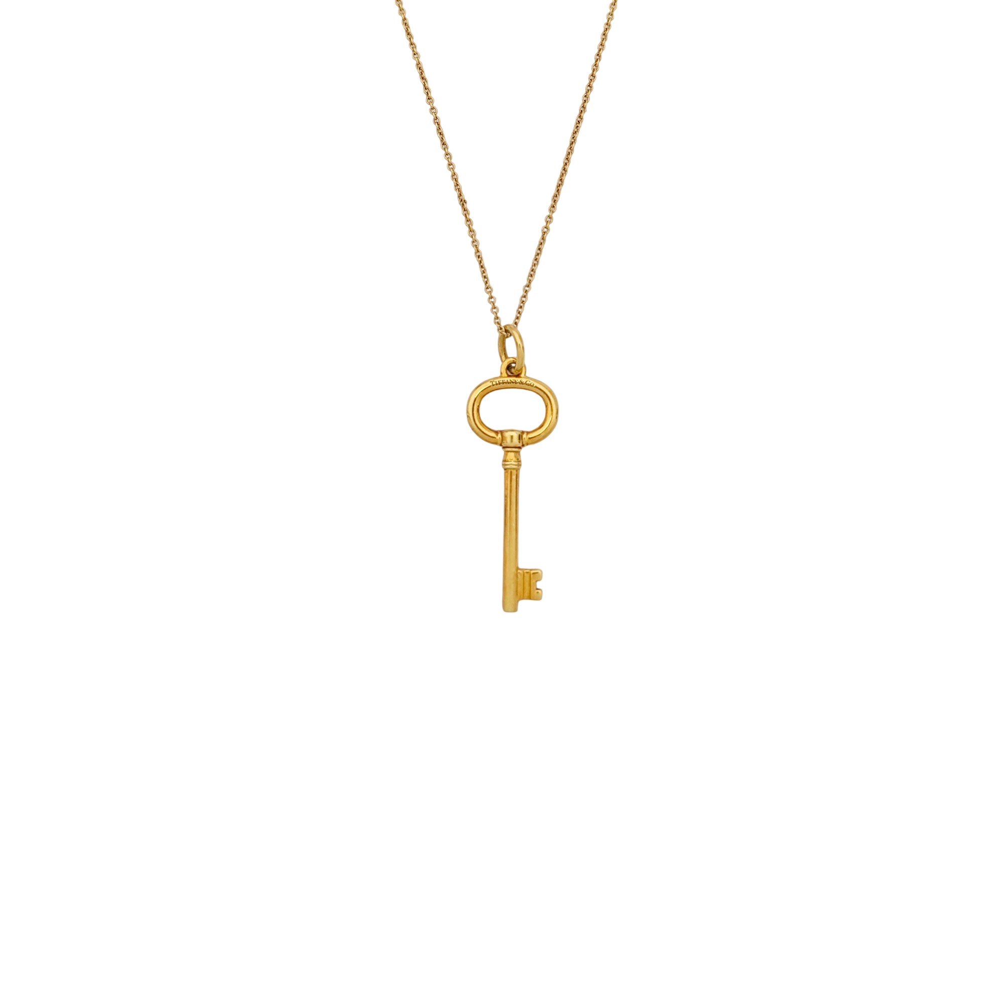 Tiffany Keys 18k Gold Necklace