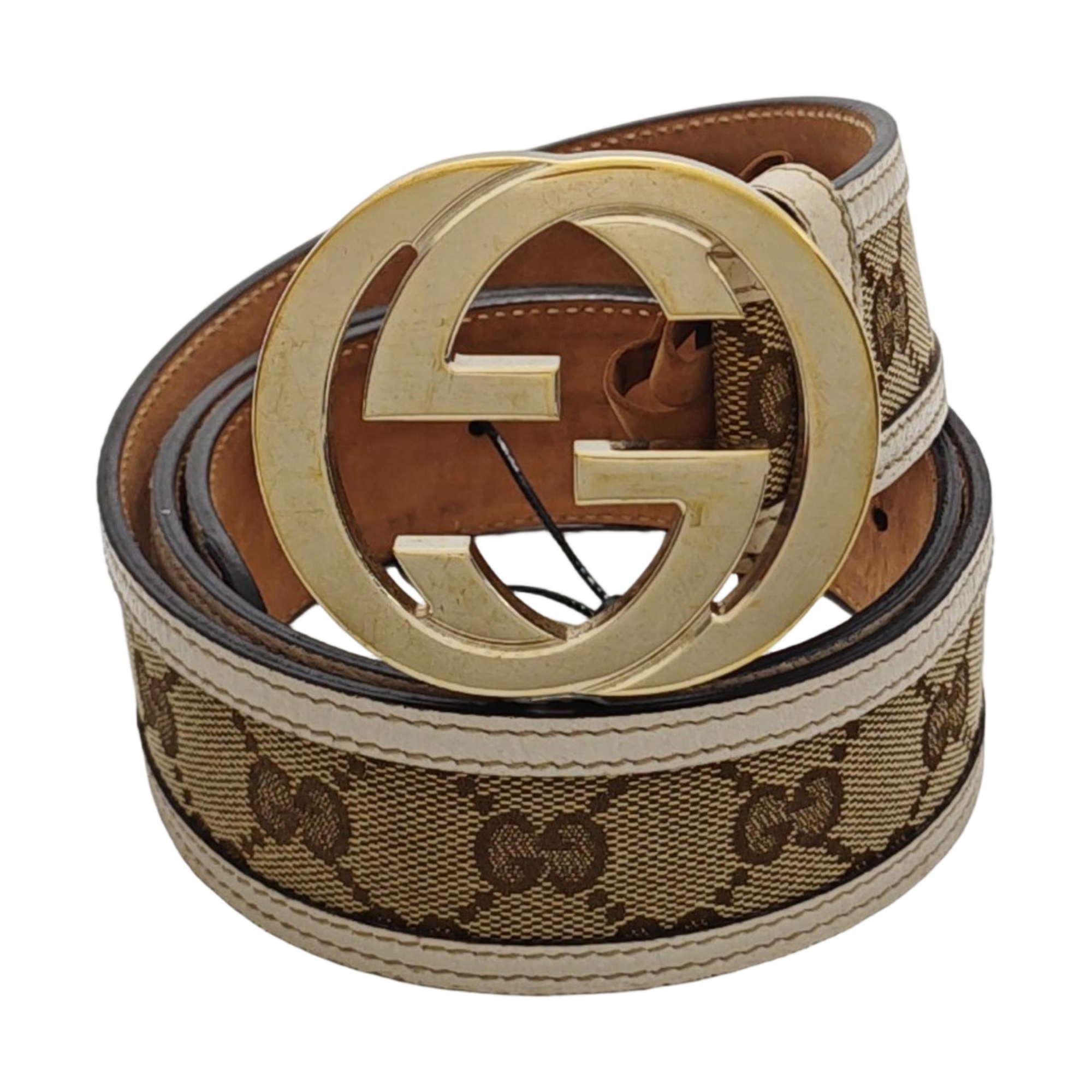 Fabric Belt Brown