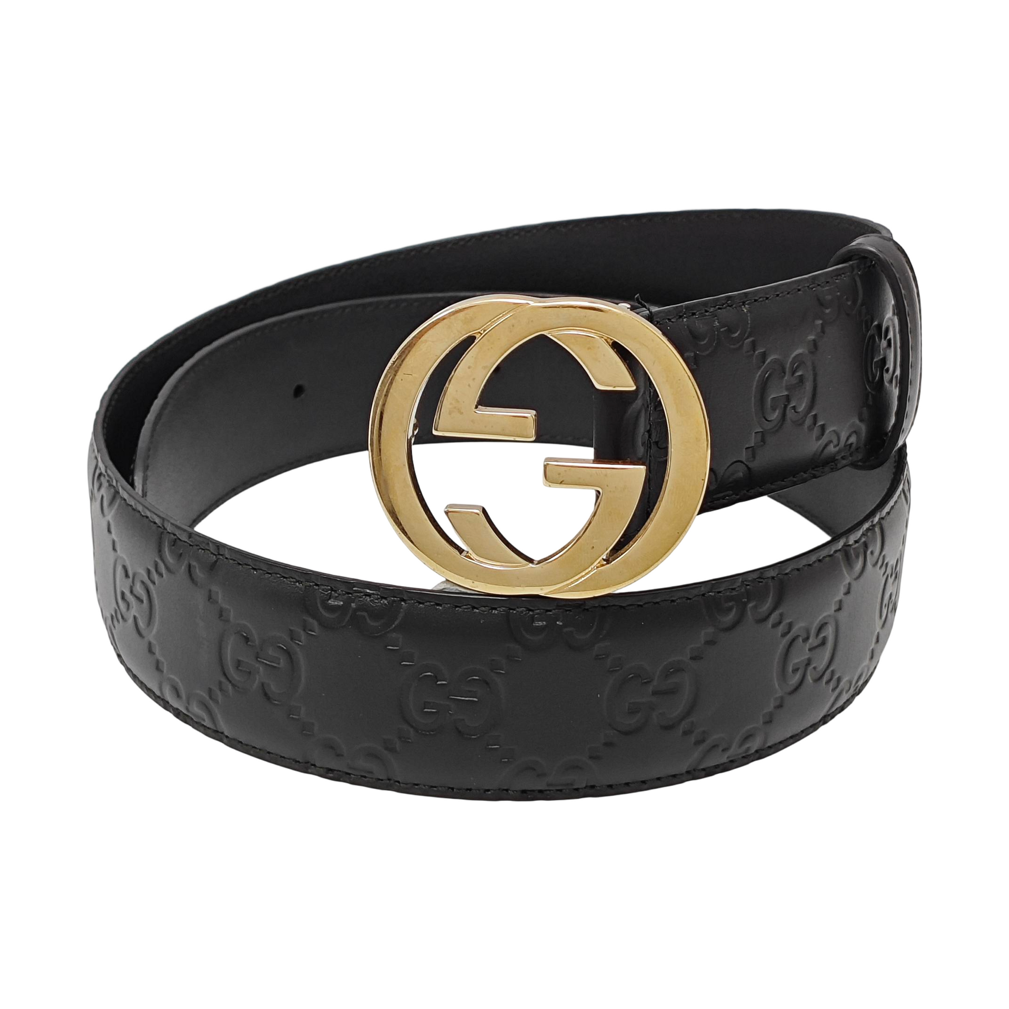 Leather Belt Black