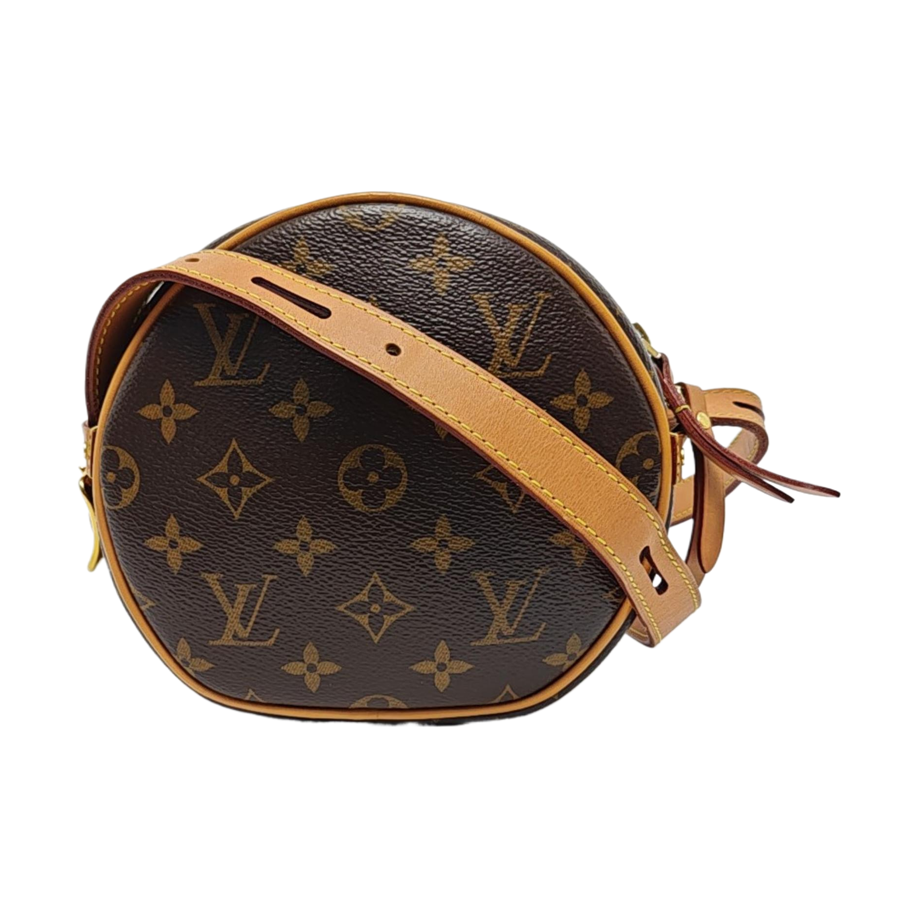 BOITE CHAPEAU PM Monogram Coated Canvas Brown
