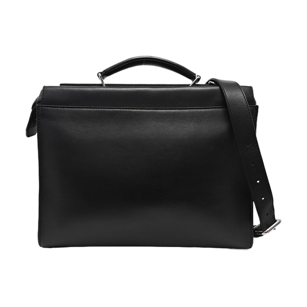 Peekaboo Large Calfskin Black
