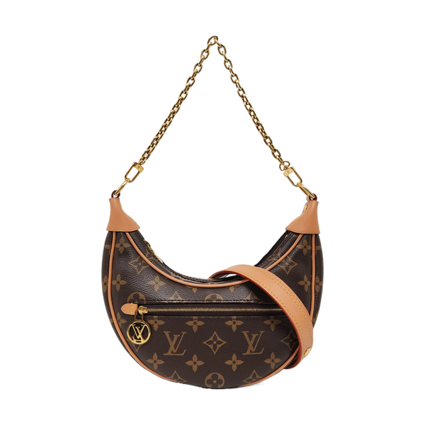 LOOP Monogram Coated Canvas Brown