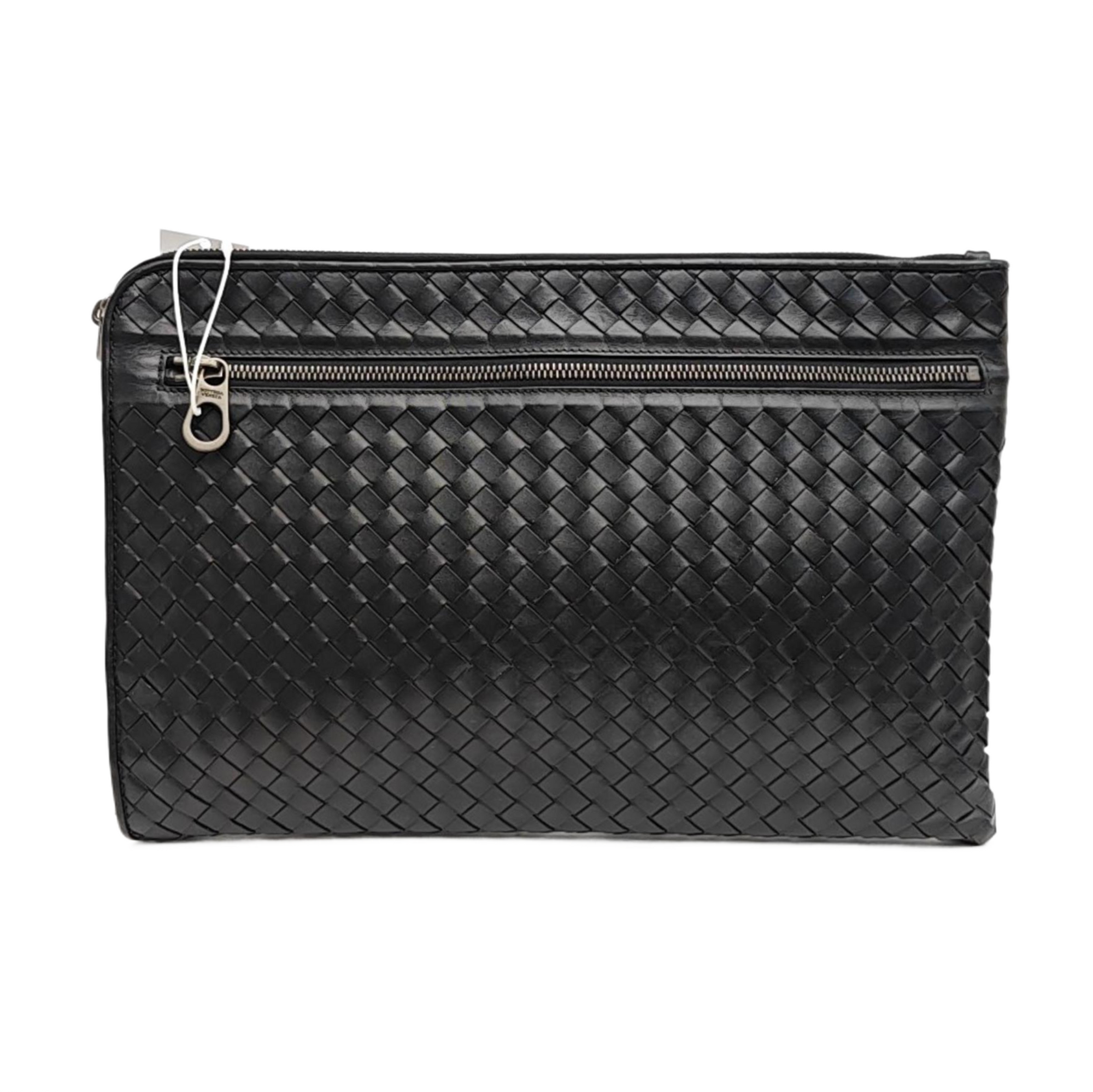 Calfskin Clutch Black
