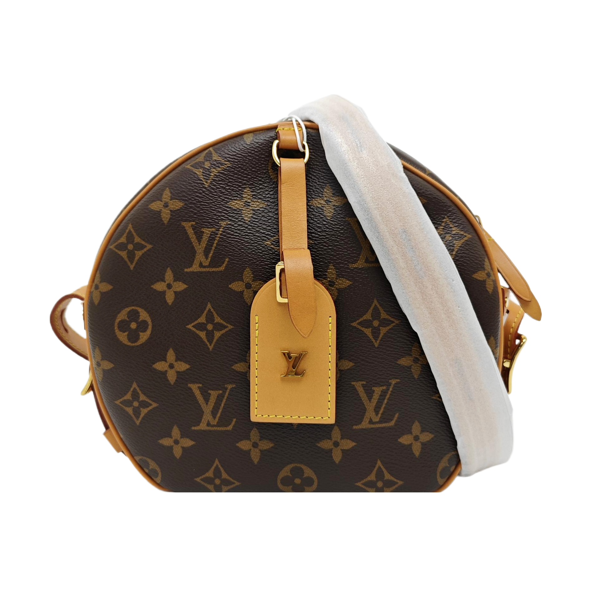 BOITE CHAPEAU MM Monogram Coated Canvas Brown