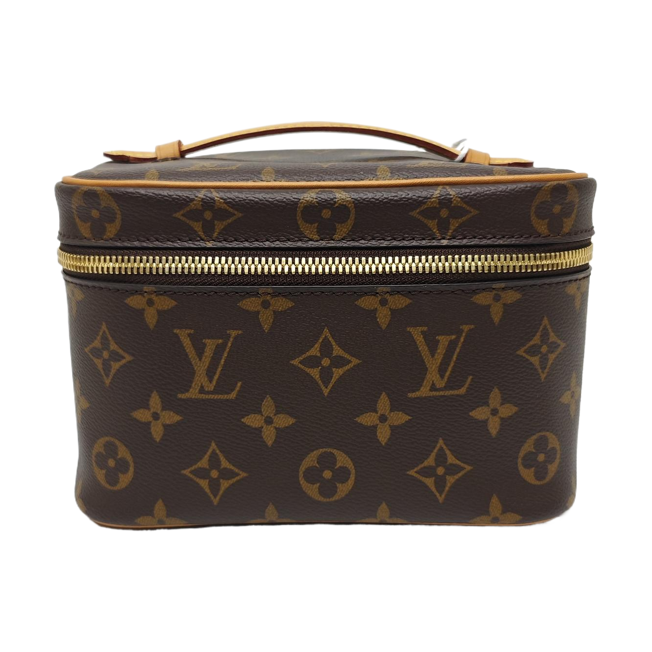 NICE Mini Monogram Coated Canvas Brown