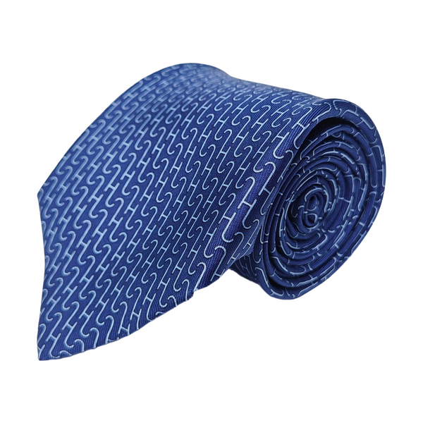 Mulberry Silk Tie Blue