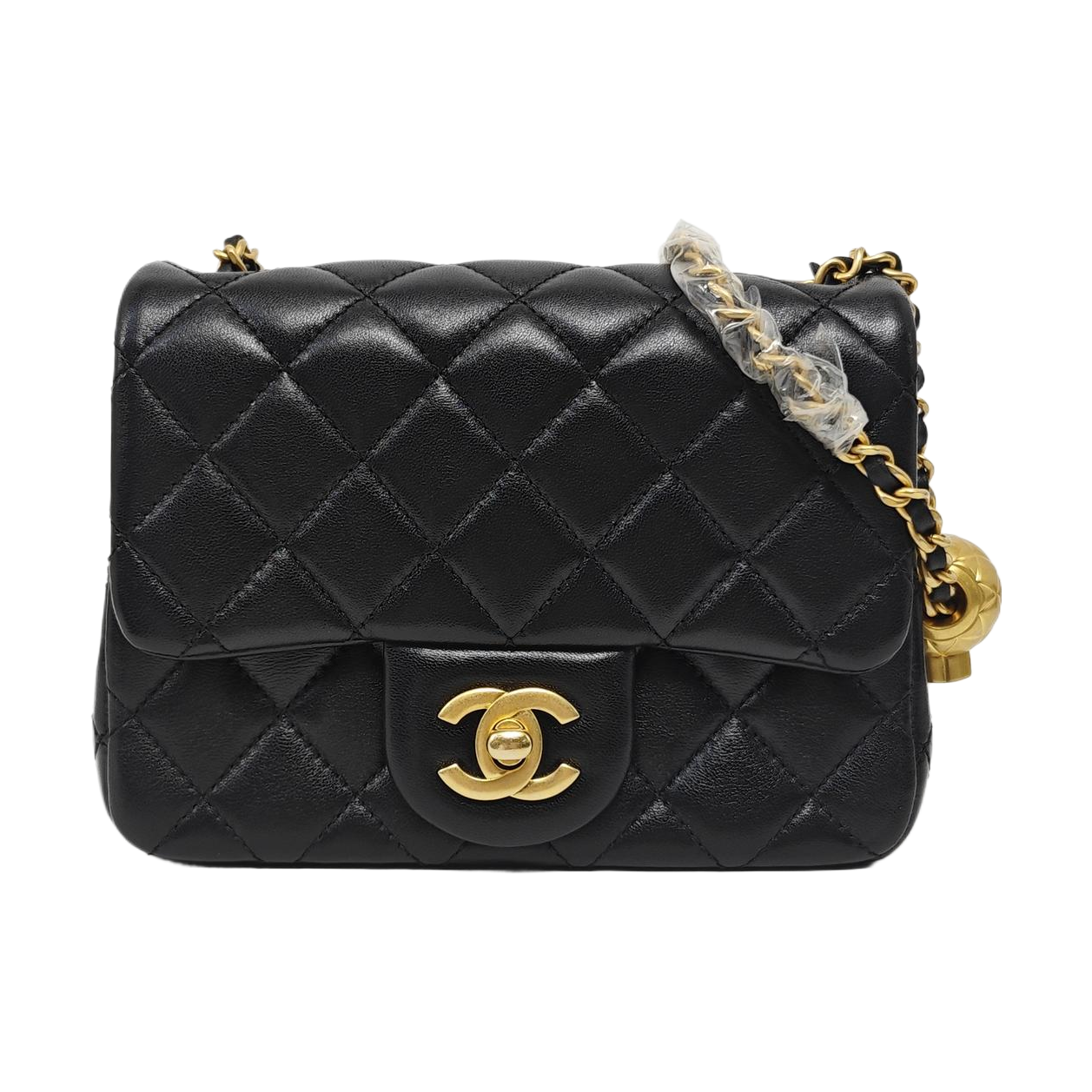 CLASSIC FLAP Mini Quilted Lambskin Black
