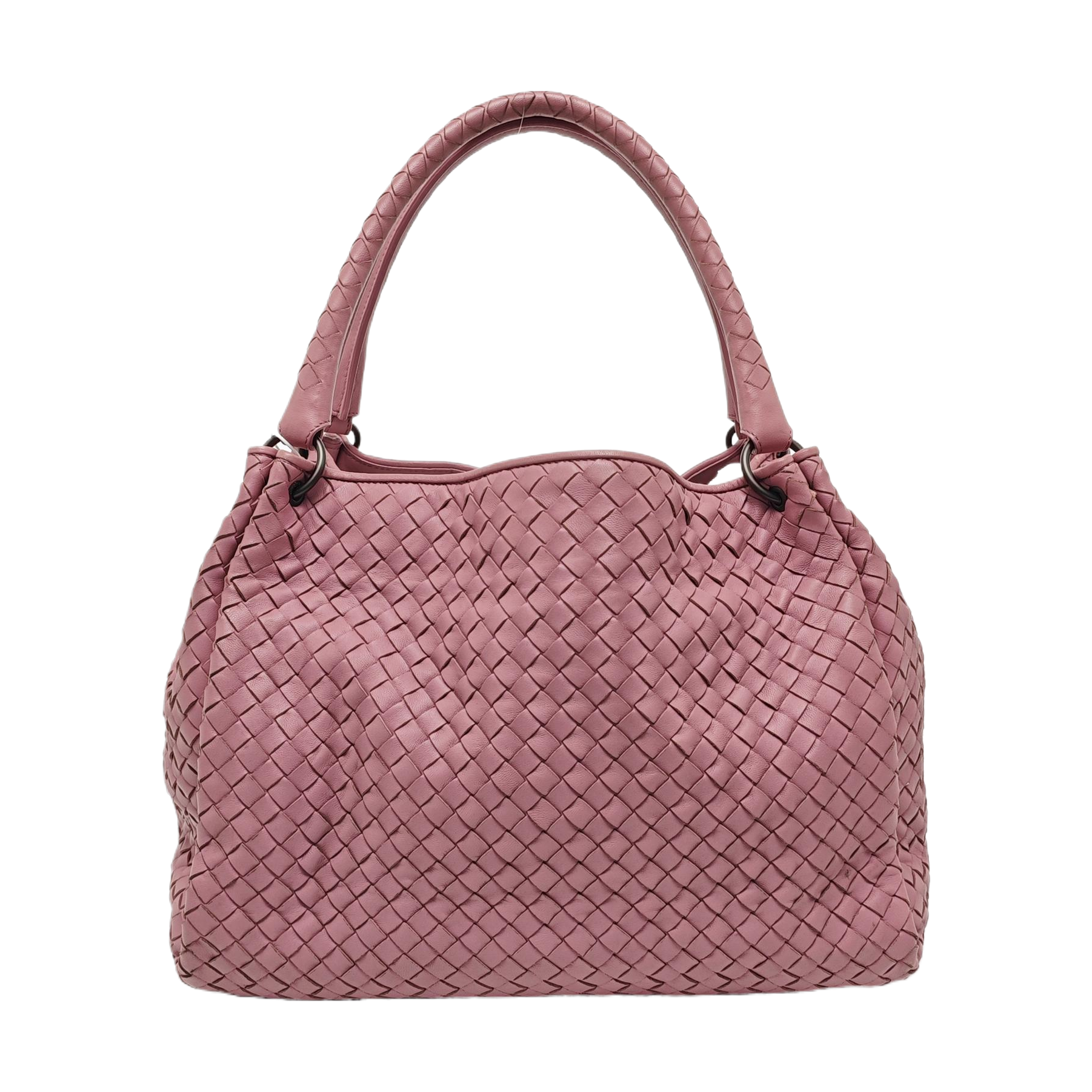 Authenticated pre-owned  Parachute Lambskin Pink - Top Handle Bag at Looply