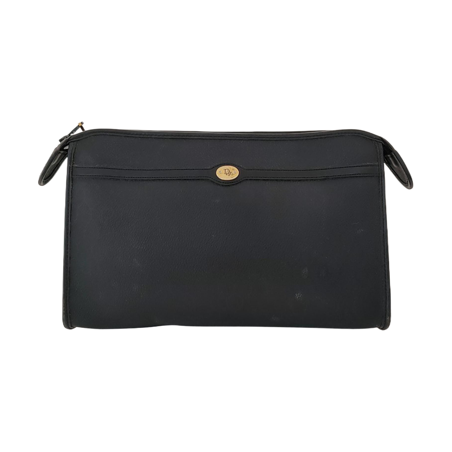 Vintage Honeycomb Coated Canvas Black