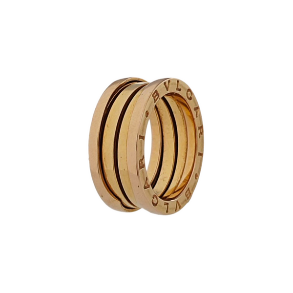 B.ZERO1 18k Rose Gold Ring EU 52
