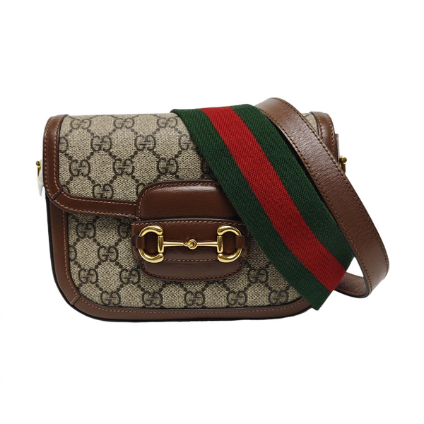 Horsebit 1955 Mini Coated Canvas Beige