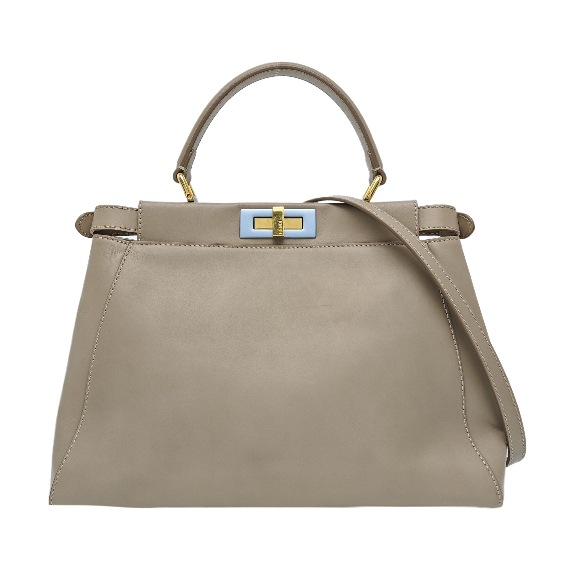 Peekaboo Medium Calfskin Beige