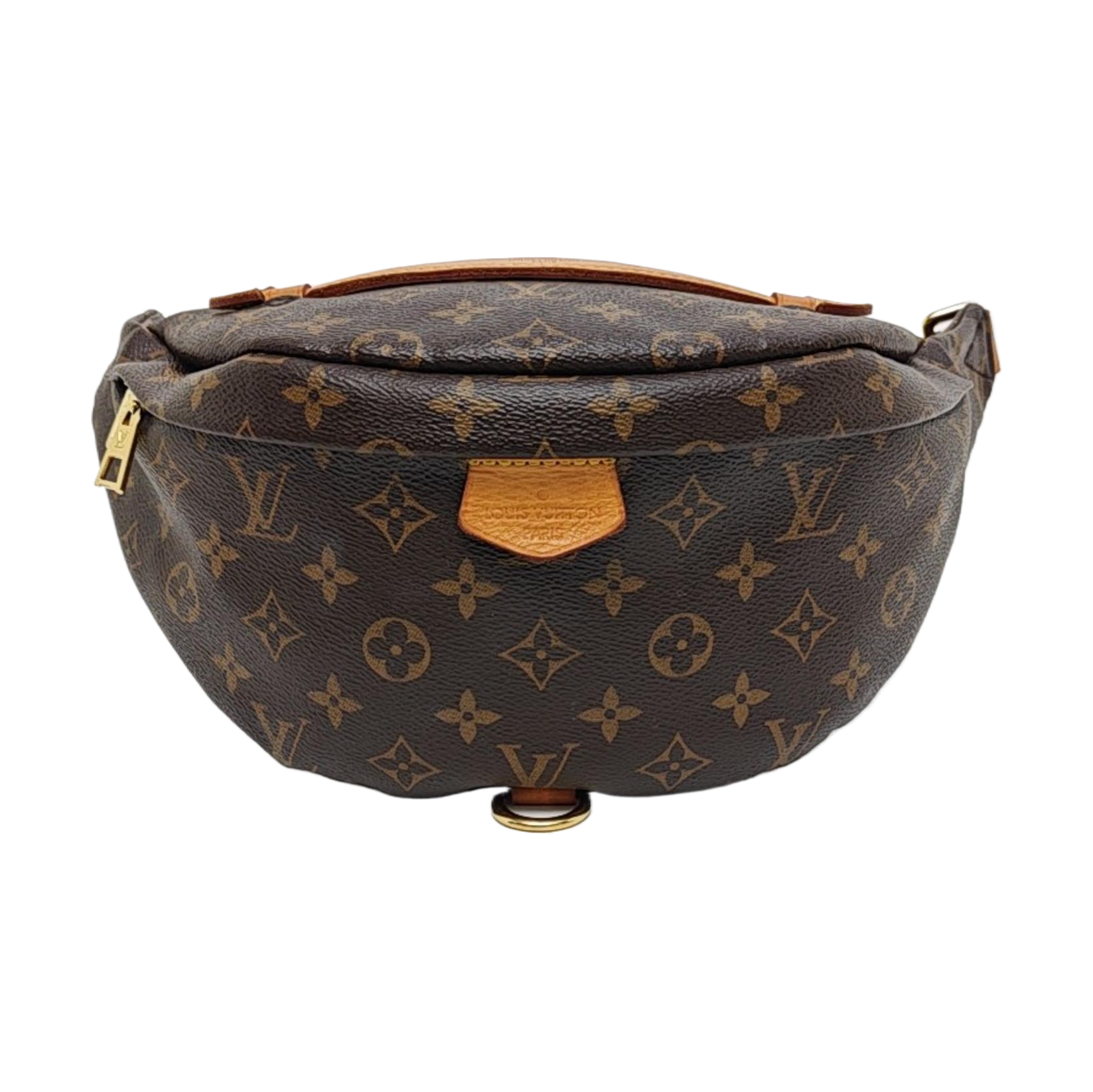 BUMBAG Monogram Coated Canvas Brown