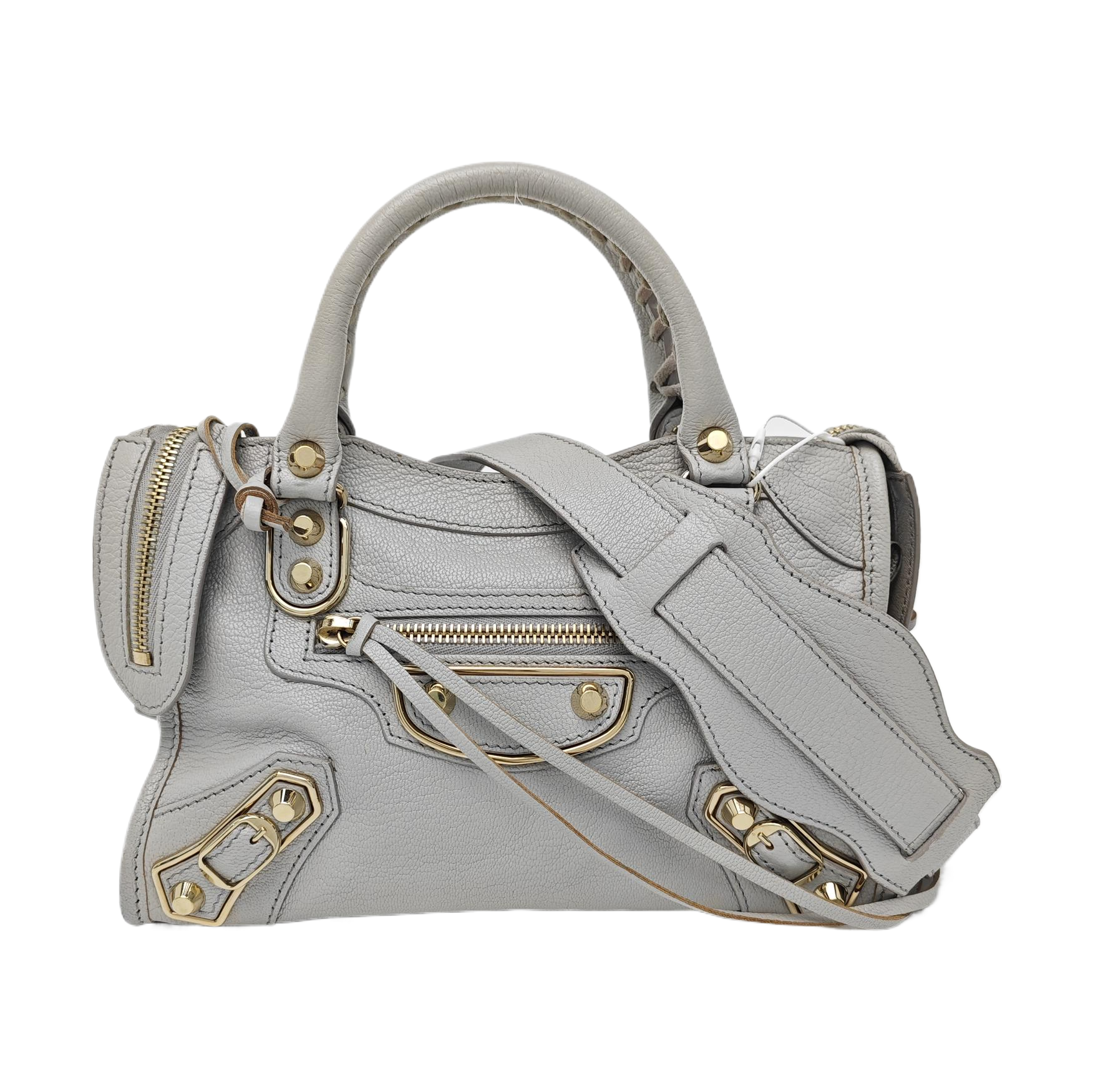 Classic City Mini Lambskin Gray