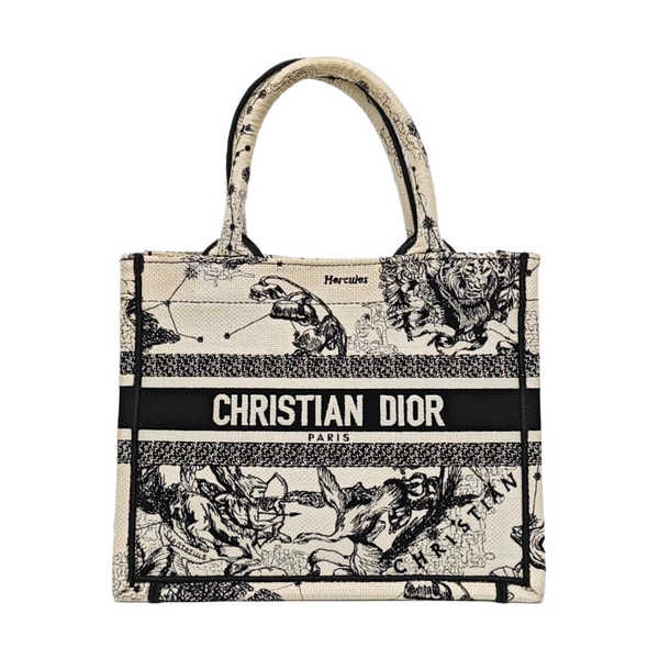 Book Tote Small Canvas White