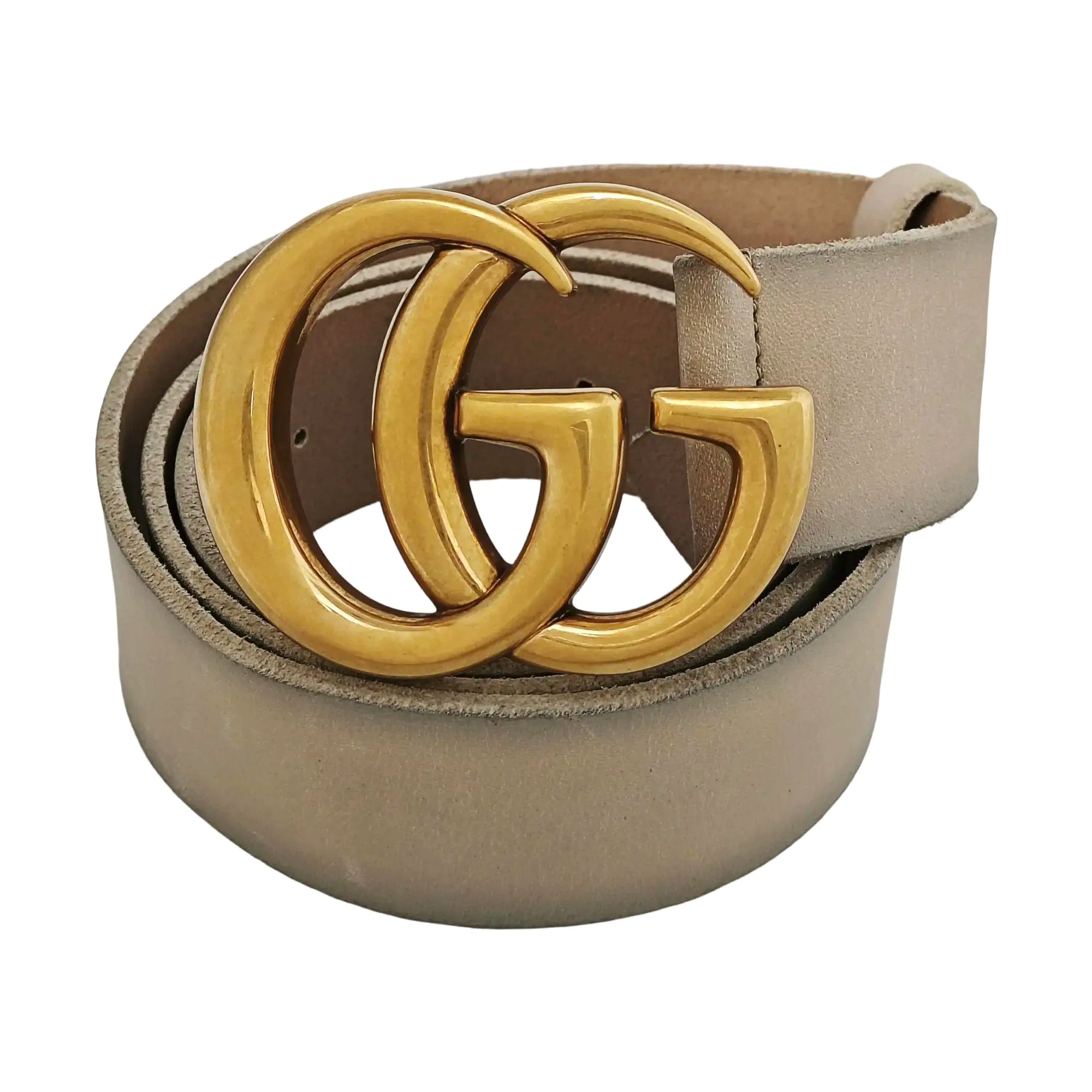 Leather Belt Yellow