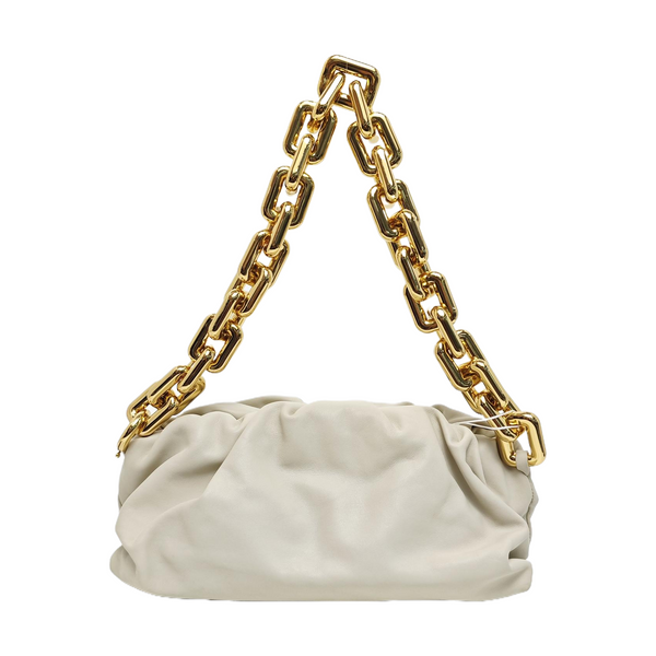 The Pouch Mini Calfskin White