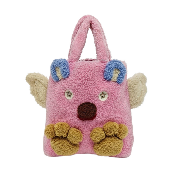 Children’s GG Bucket Sheepskin Pink