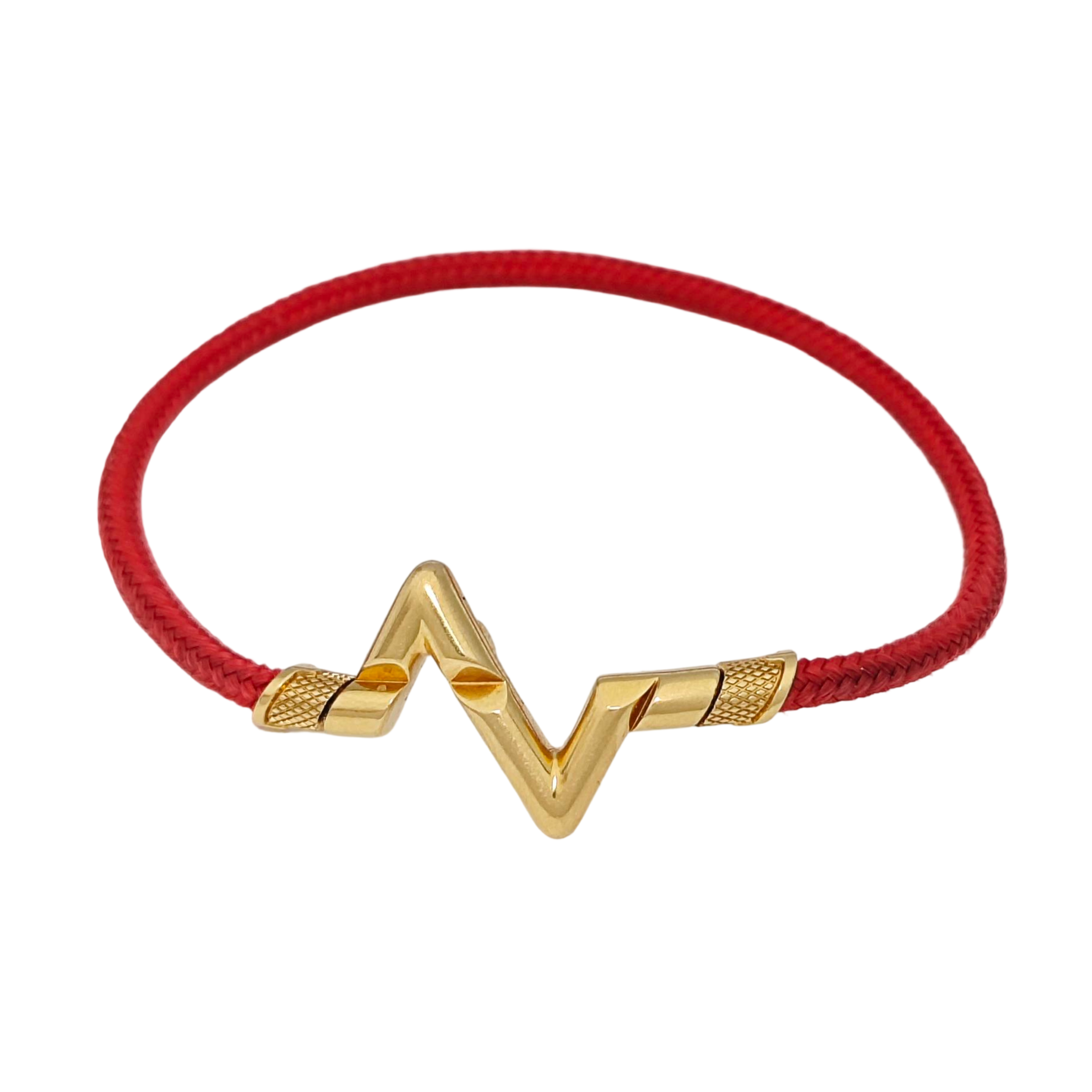 LV VOLT Fabric Red Bracelet