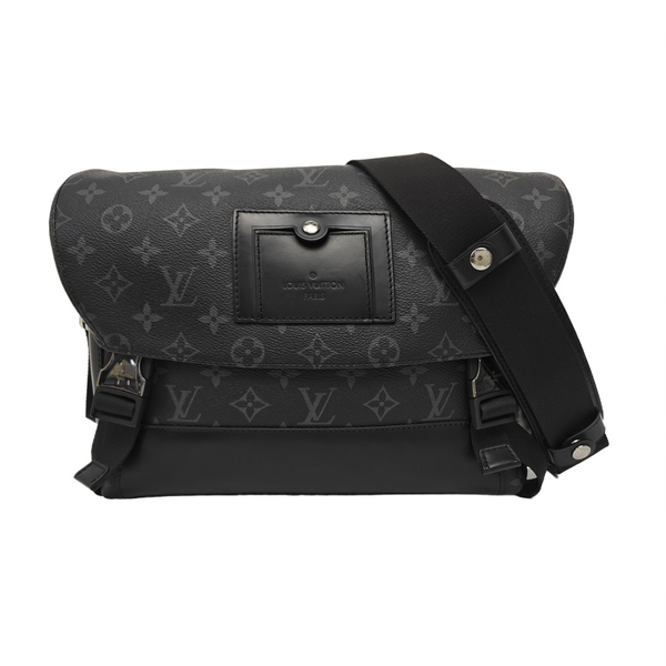 VOYAGER PM Monogram Coated Canvas Black
