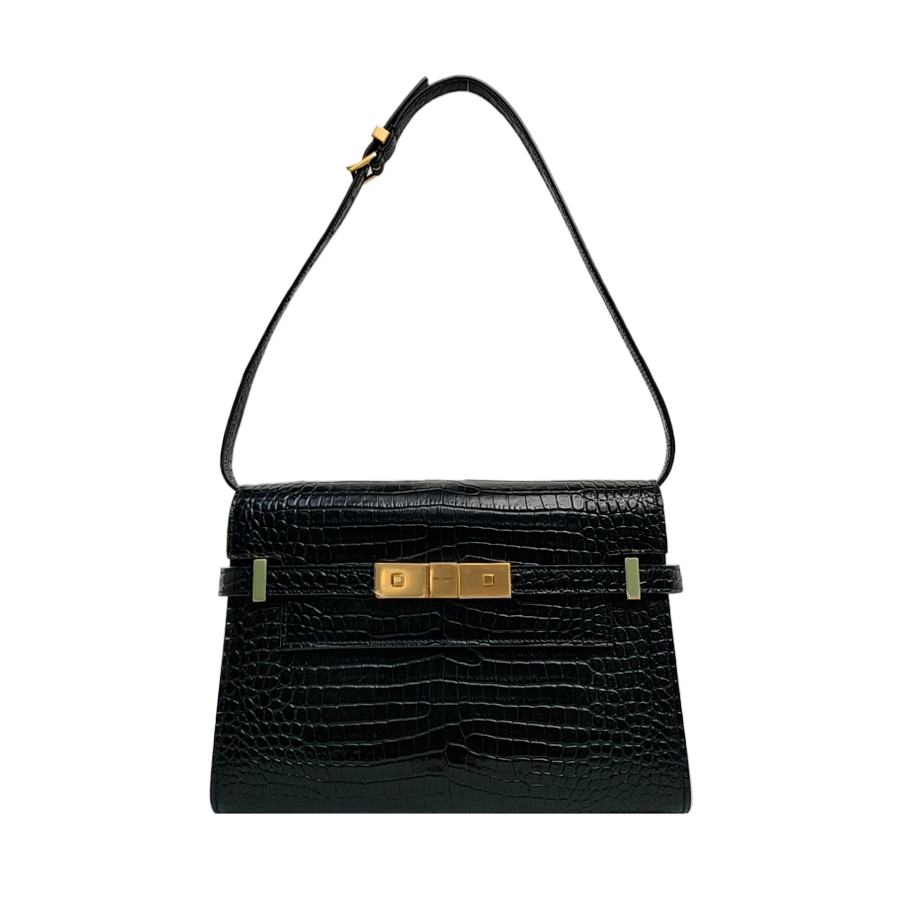 MANHATTAN Small Calfskin Black