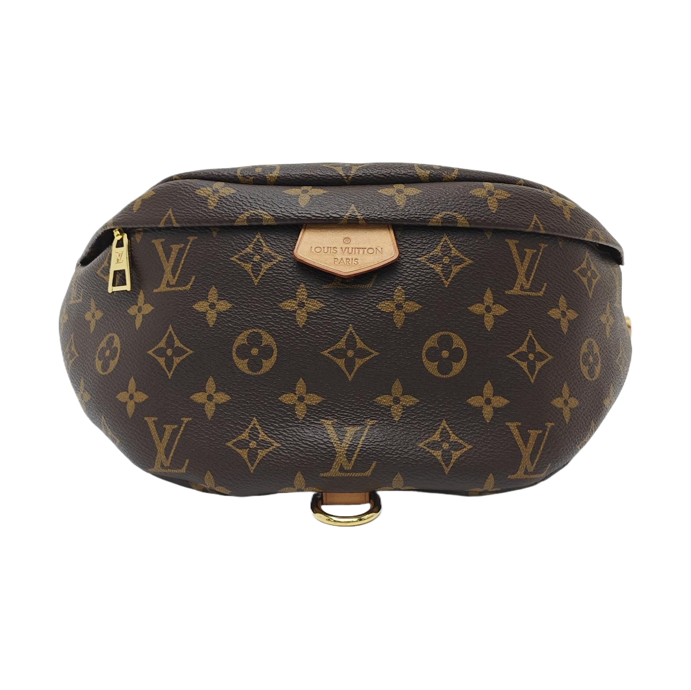 BUMBAG Monogram Coated Canvas Brown